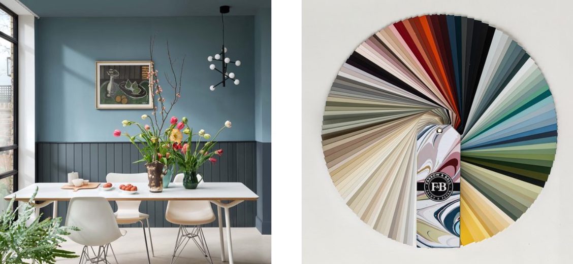Lifestyle image with color wheel